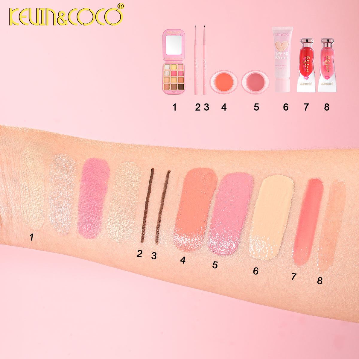 Kit de maquillaje Color Room kevin&coco REF:KC1560 - foto 7