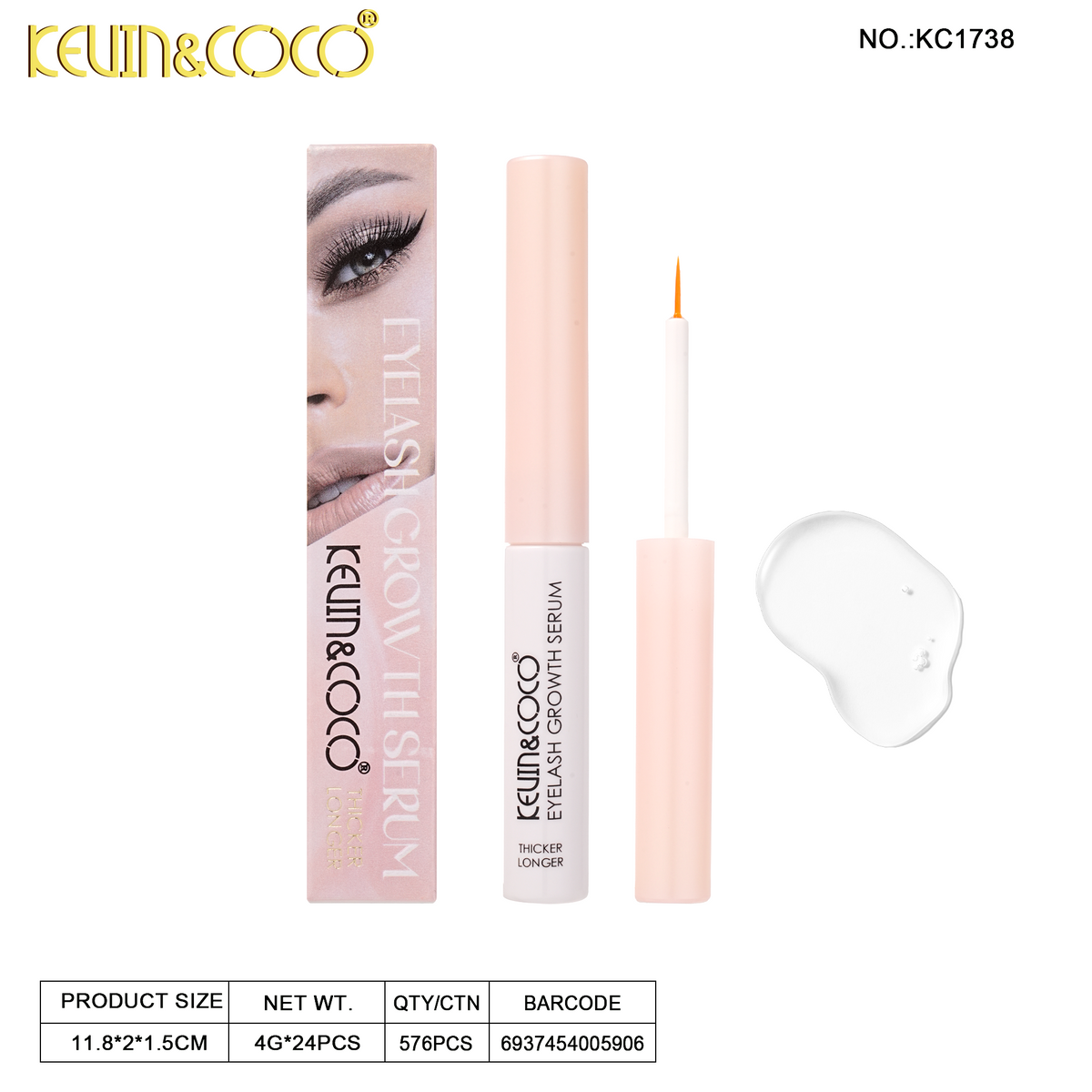 Serum para pestanas kevin&coco REF:KC1738