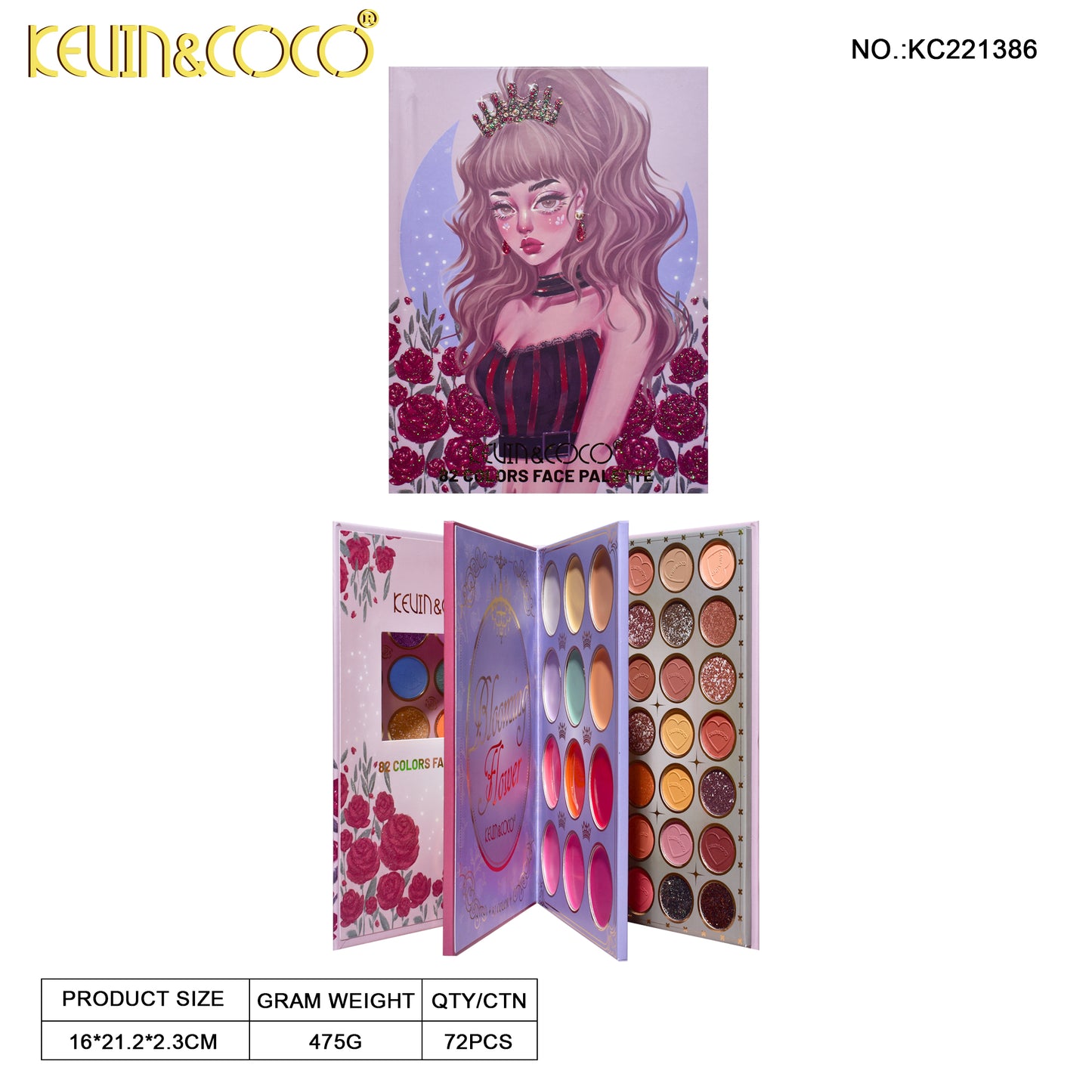 KIT DE MAQUILLAJE REF:KC221386