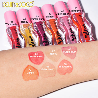 LABIAL LIQUIDO GLOSS FRESA KEVIN&COCO REF:KC240463