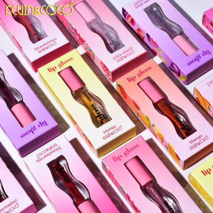 LABIAL LIQUIDO GLOSS FRESA KEVIN&COCO REF:KC240463