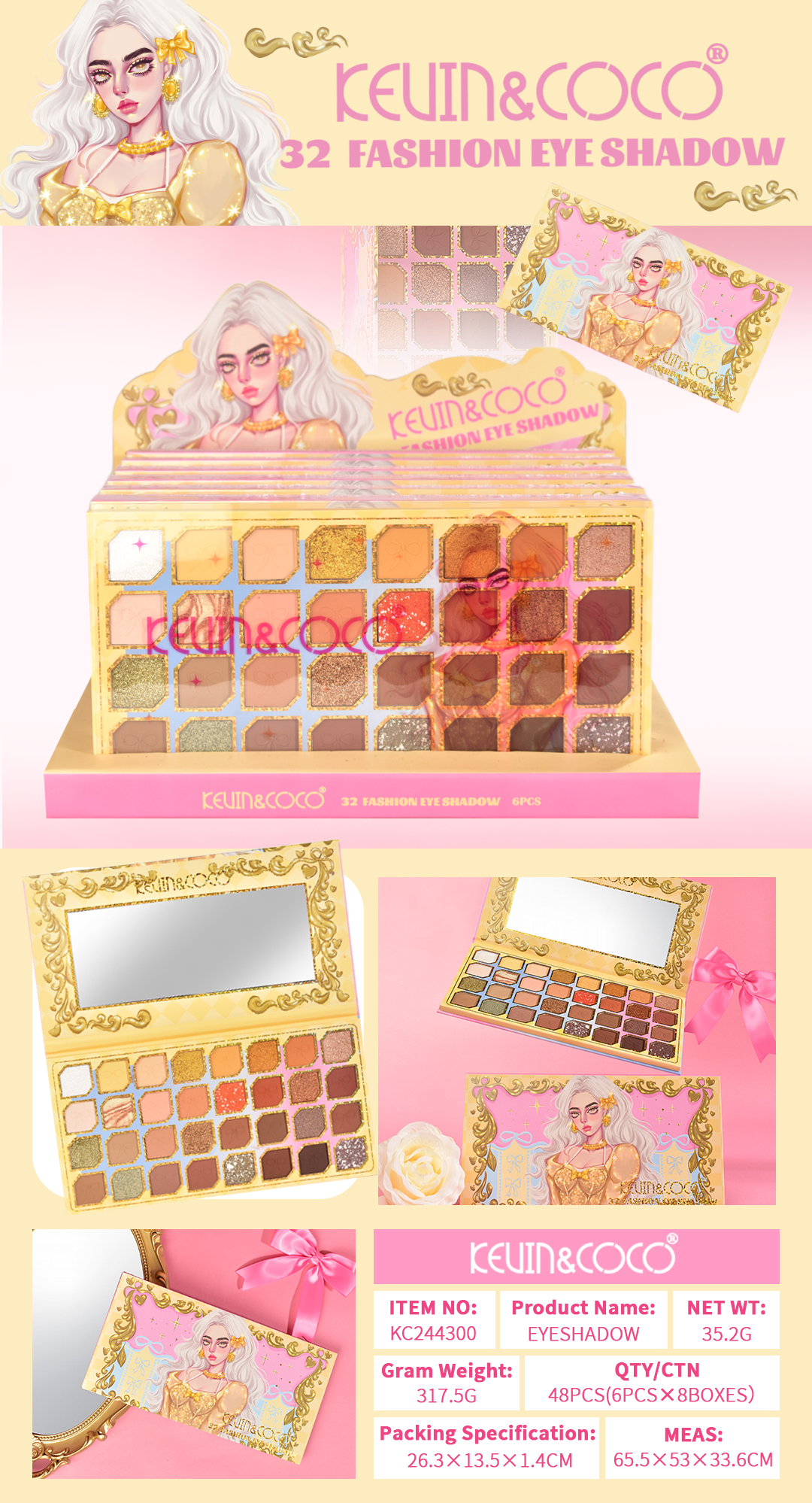 SOMBRA DE OJOS KEVIN&COCO REF:KC244300