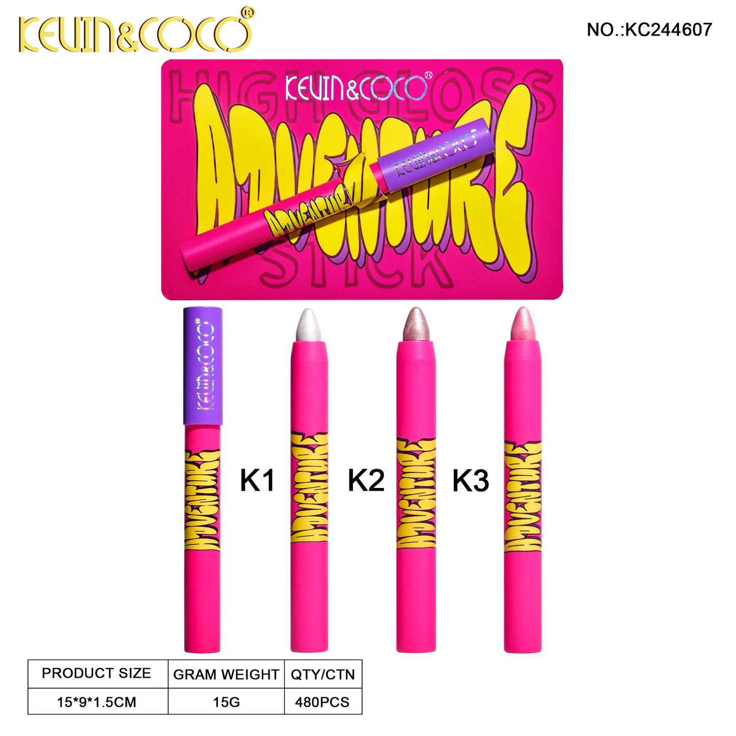 ILUMINADOR LAPIZ KEVIN&COCO REF:KC244607