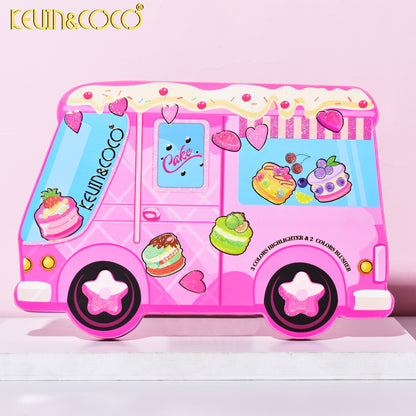 Set de Maquillaje Pastel y Rubor – Kevin & Coco REF:KC244690