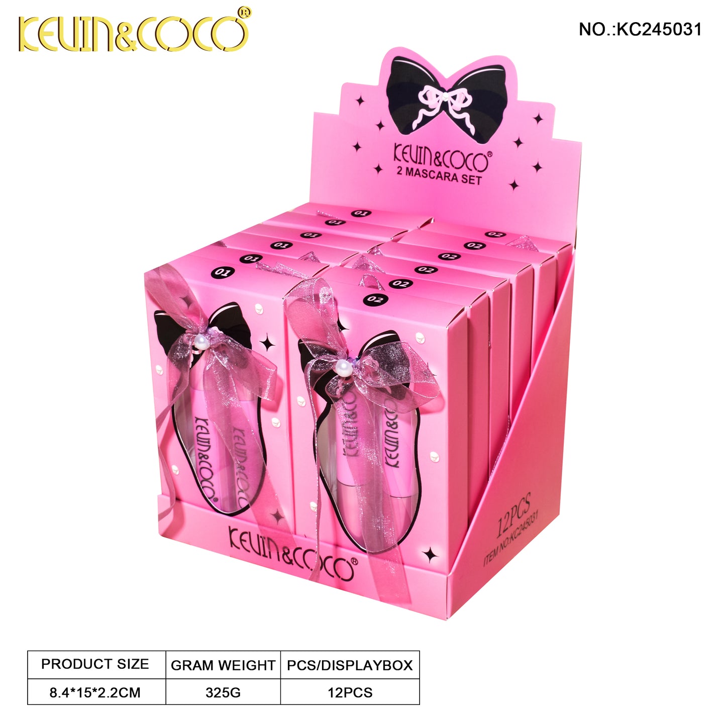 Kit Duo Pestañinas Navidad KEVIN&COCO REF:KC245031