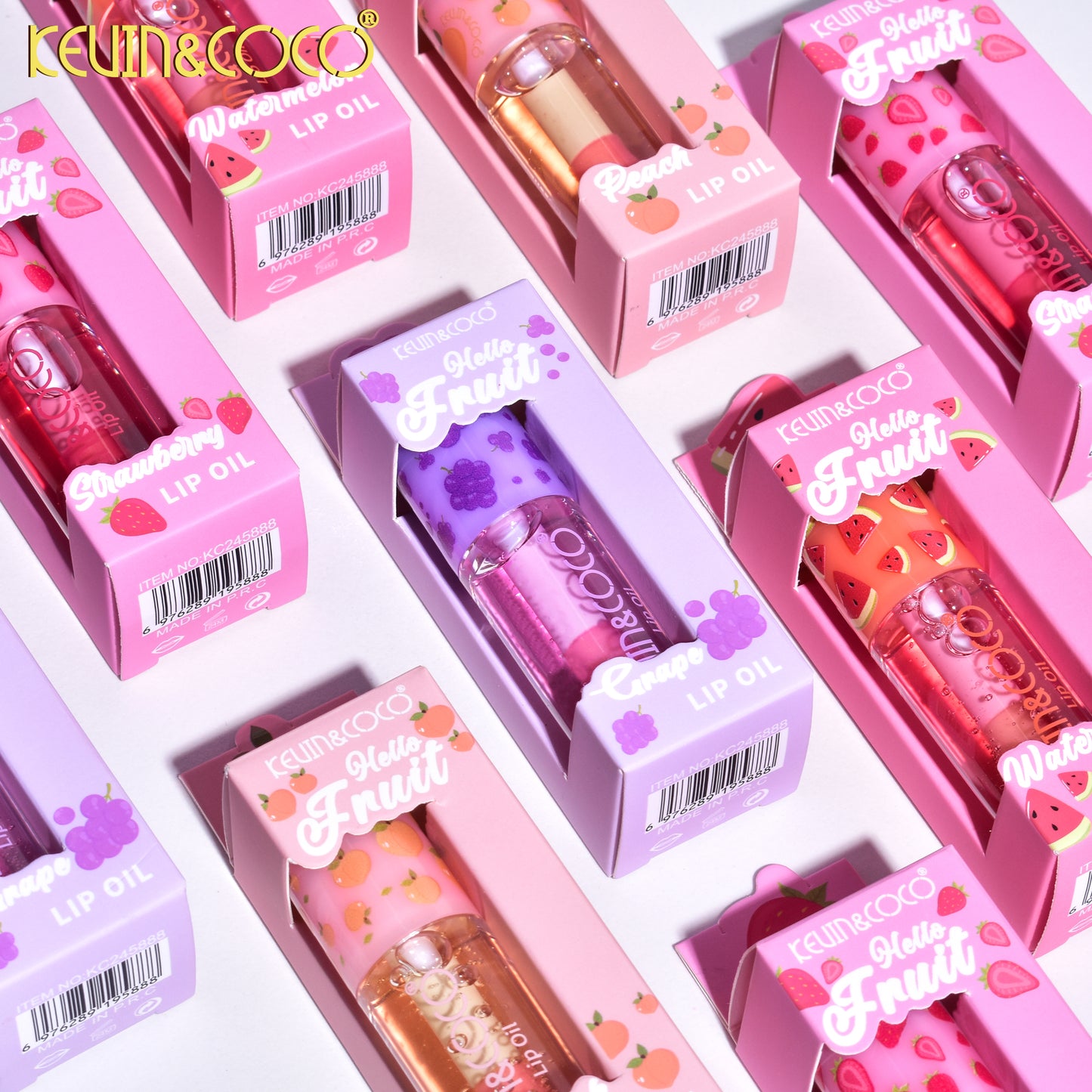 BRILLO LABIAL LIQUIDO FRUTAS KEVIN&COCO REF:KC245888