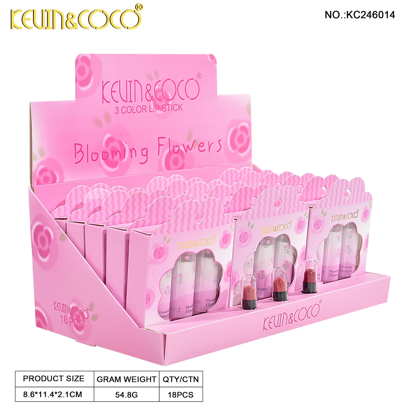 KIT LABIAL EN BARRA*3 KEVIN&COCO REF:KC246014