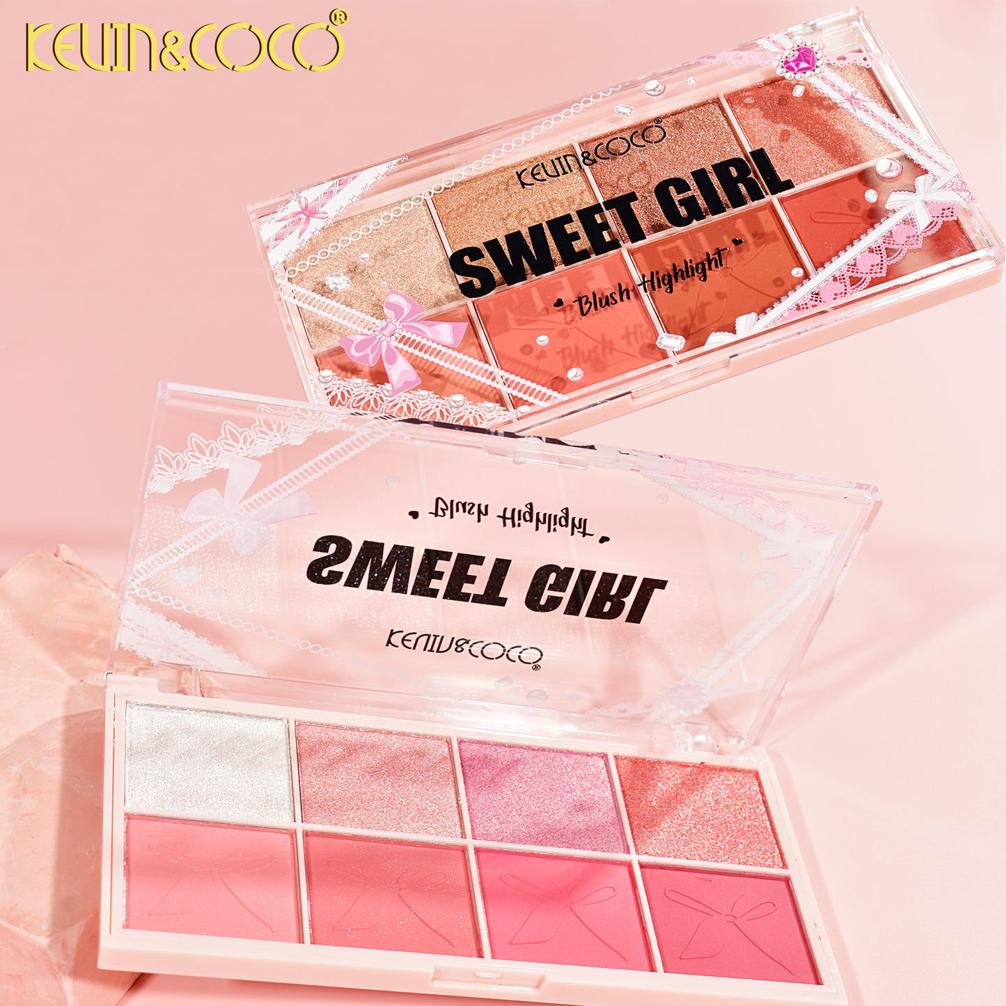 PALETA ILUMINADOR/ RUBOR KEVIN&COCO REF:K246120