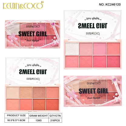 PALETA ILUMINADOR/ RUBOR KEVIN&COCO REF:K246120