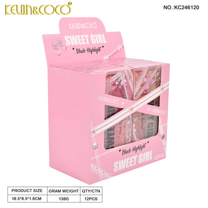 PALETA ILUMINADOR/ RUBOR KEVIN&COCO REF:K246120