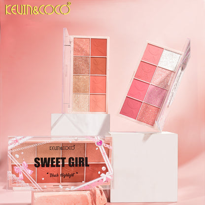 PALETA ILUMINADOR/ RUBOR KEVIN&COCO REF:K246120