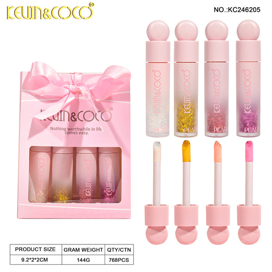 KIT LABIAL LIQUIDO GLITTER*4 KEVIN&COCO REF:KC246205