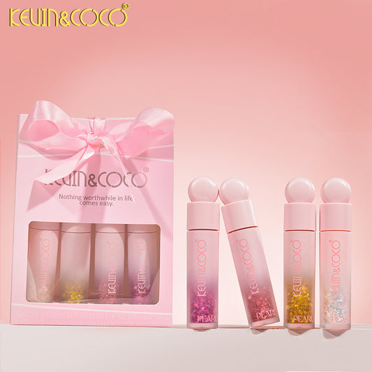 KIT LABIAL LIQUIDO GLITTER*4 KEVIN&COCO REF:KC246205