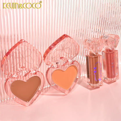 KIT CORAZON LABIAL LIQUIDO/ RUBOR CREMOSO KEVIN&COCO REF:KC246229