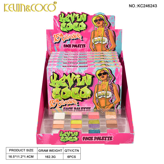 PALETA DE SOMBRAS KEVIN&COCO REF:KC246243