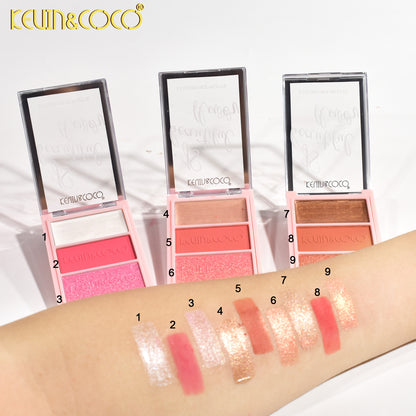 PALETA DE RUBOR 3 TONOS REF:KC246342