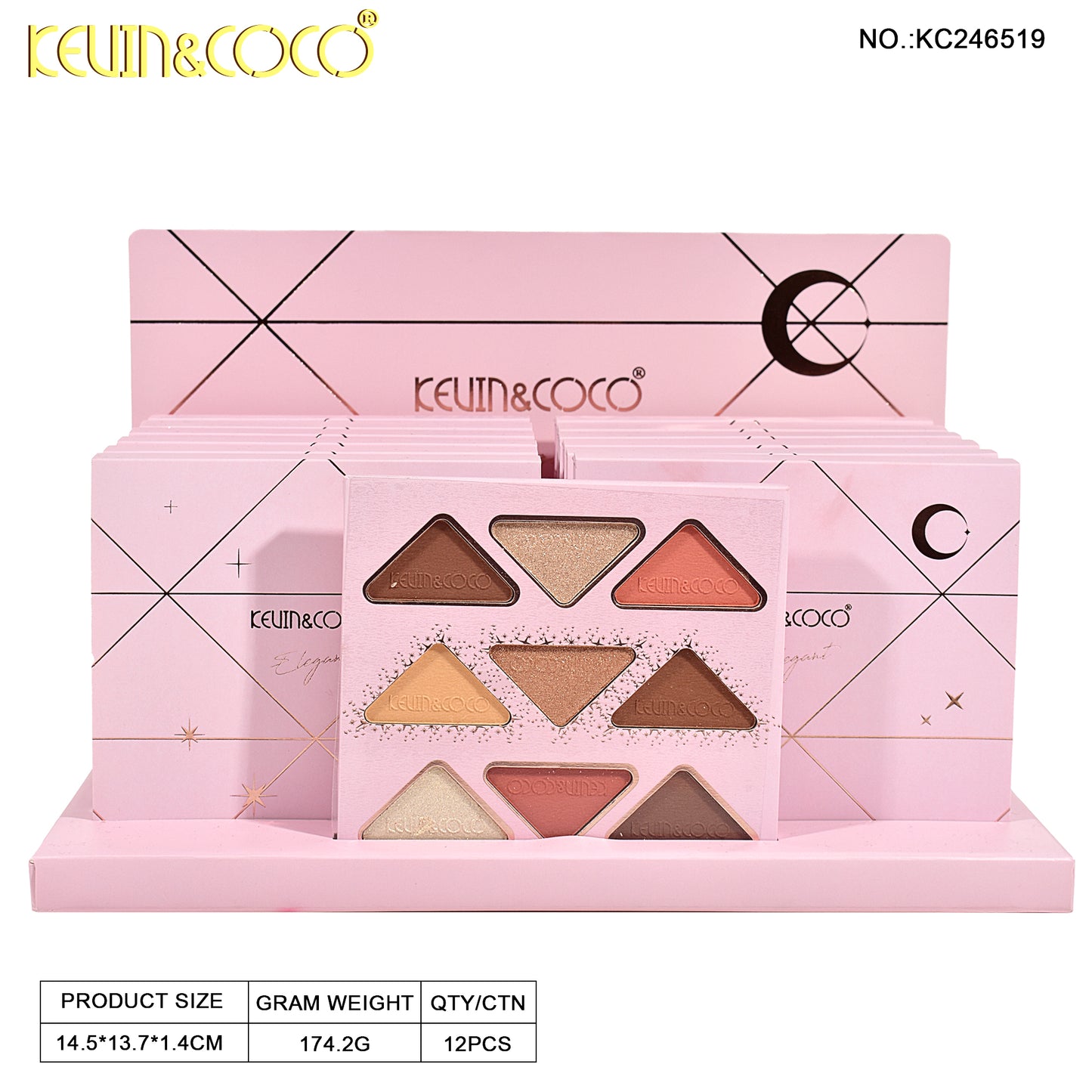 PALETA DE MAQUILLAJE KEVIN&COCO REF:KC246519