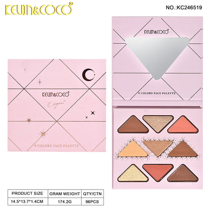 PALETA DE MAQUILLAJE KEVIN&COCO REF:KC246519