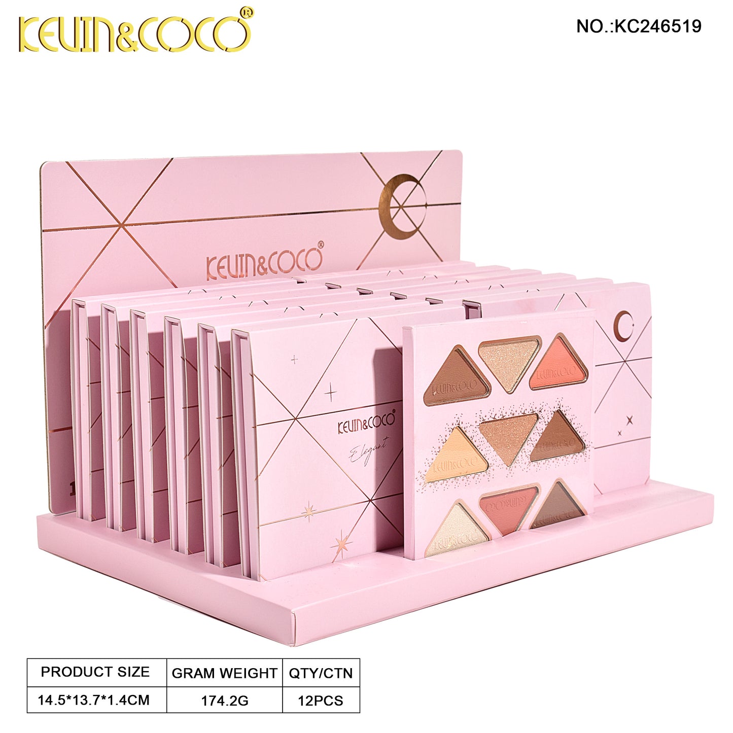 PALETA DE MAQUILLAJE KEVIN&COCO REF:KC246519