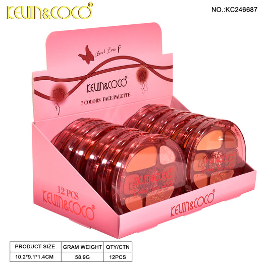 PALETA DE MAQUILLAJE KEVIN&COCO REF:KC246687