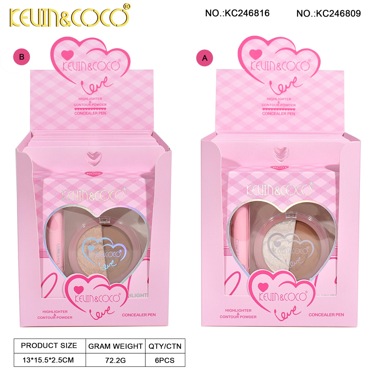 KIT ILUMINADOR Y CONTORNO REF:KC246816