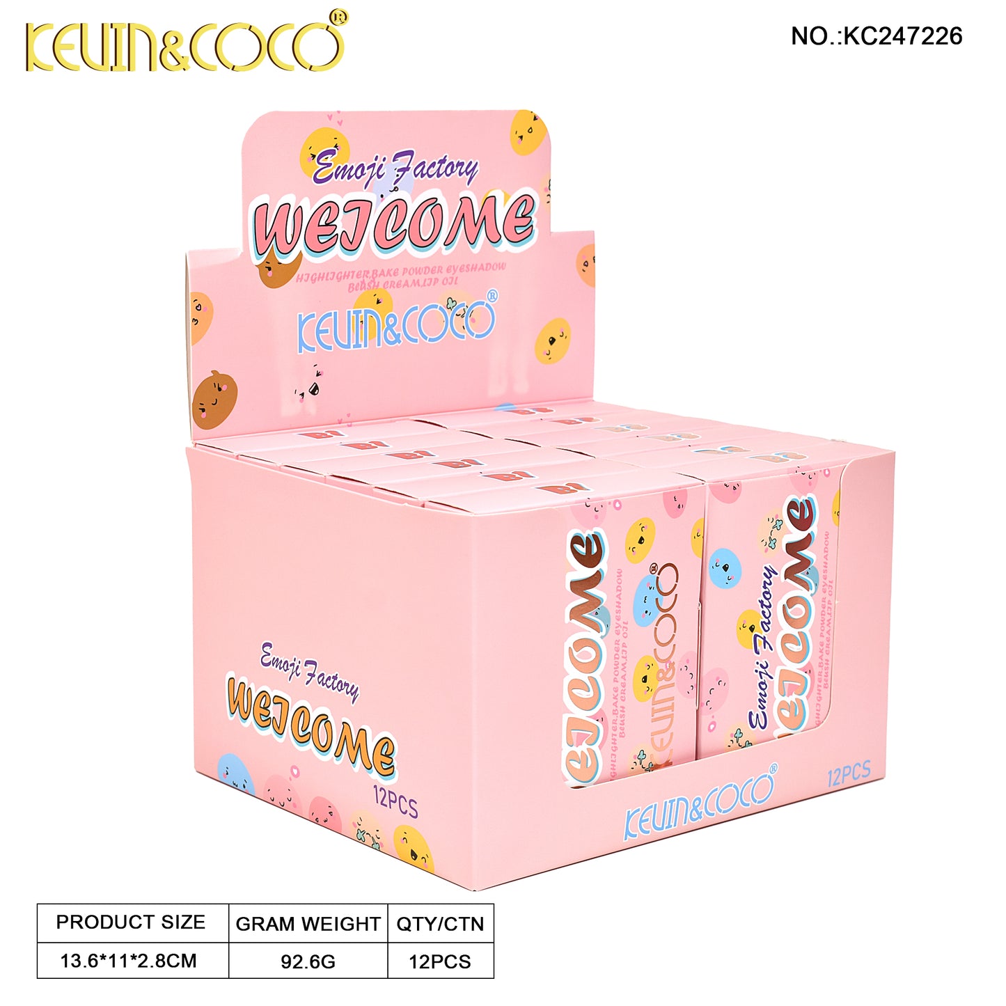 Estuche de maquillaje Welcome KEVIN&COCO REF:KC247226