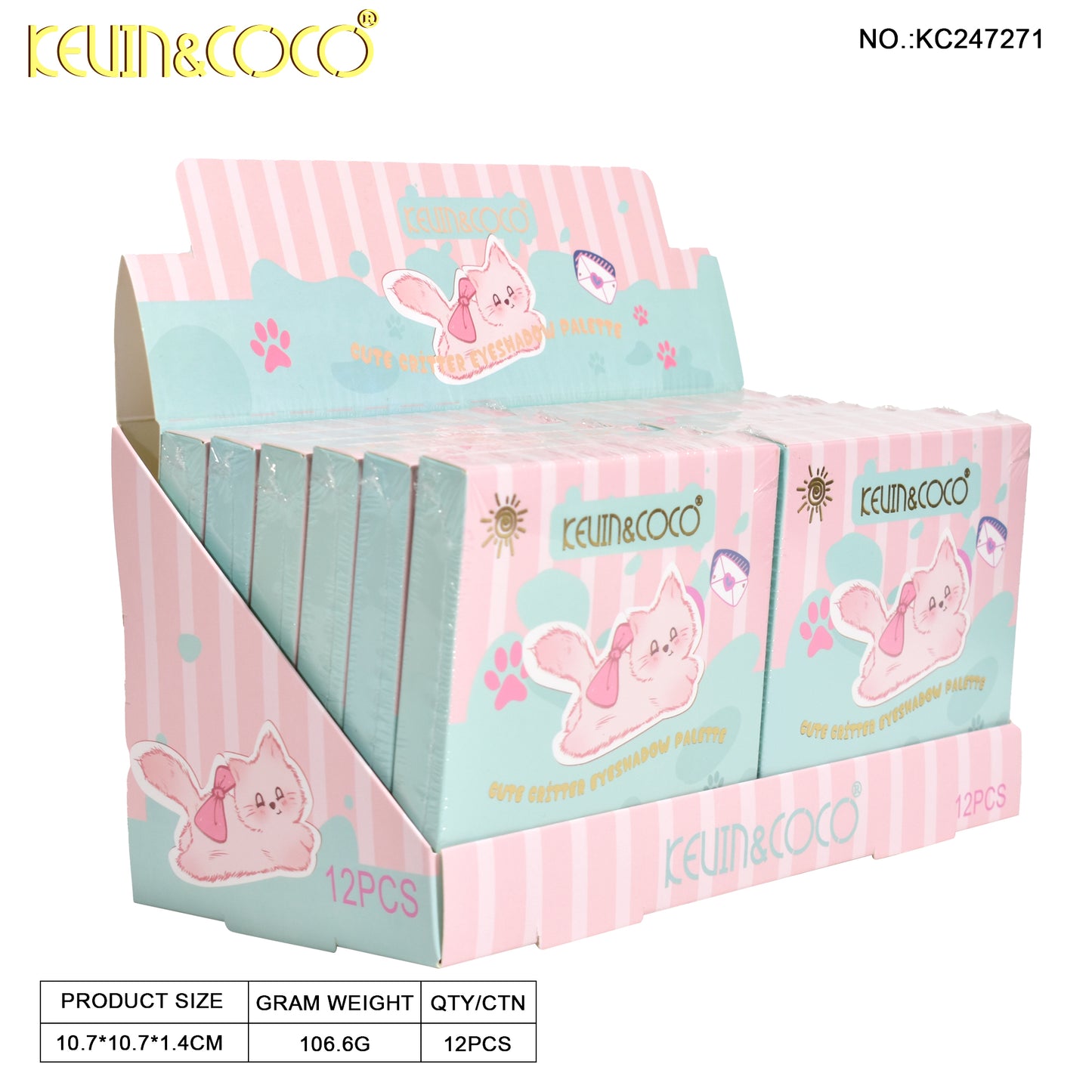 PALETA DE MAQUILLAJE KEVIN&COCO REF:KC247271