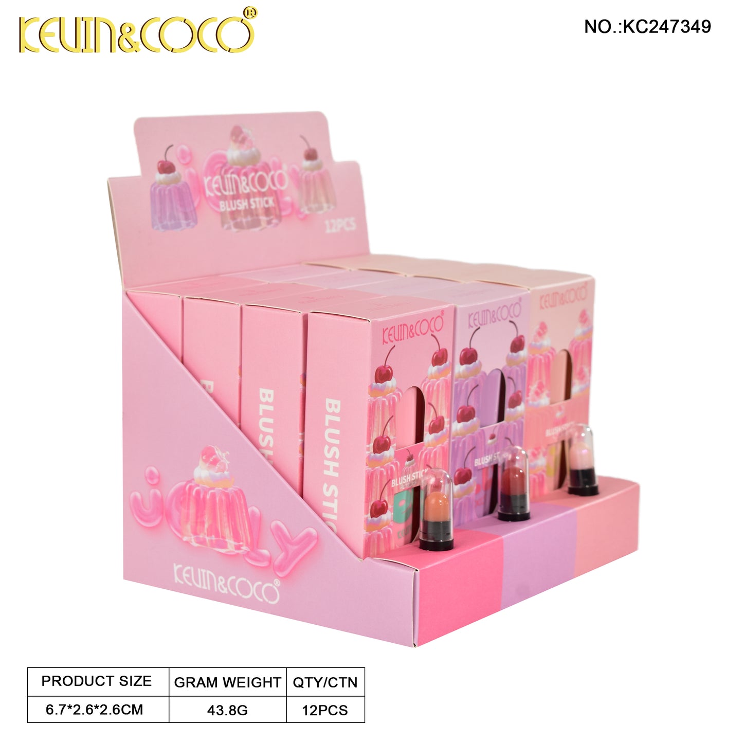 RUBOR EN BARRA KEVIN&COCO REF:KC247349