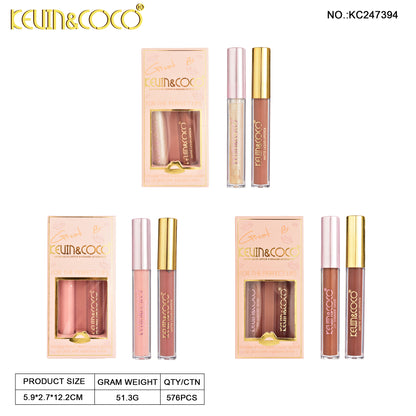 KIT DUO LABIAL LIQUIDO KEVIN&COCO REF:KC247394