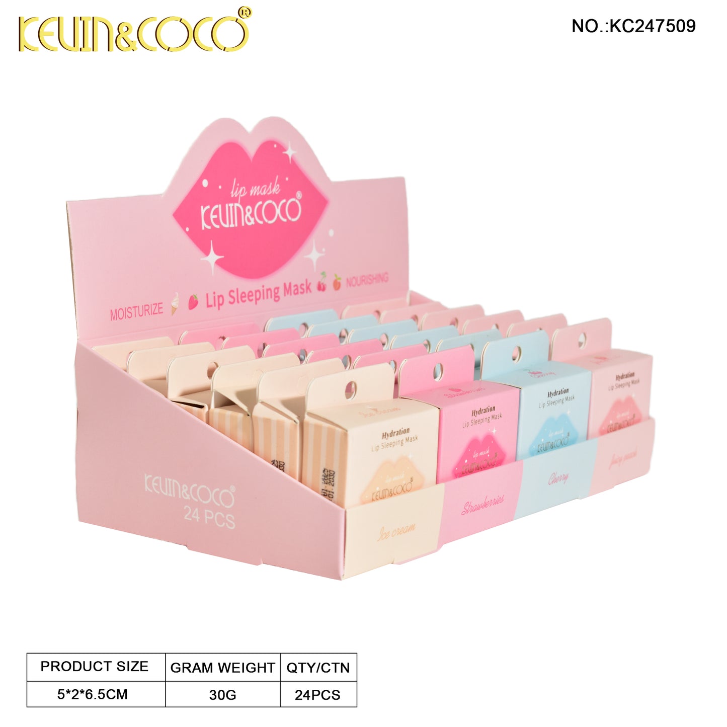 MASCARILLA HIDRATANTE LABIAL KEVIN&COCO REF:KC247509