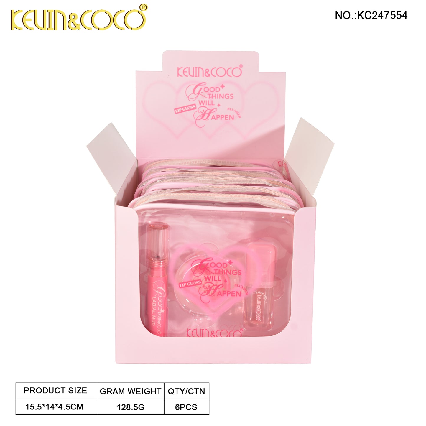 Set de Maquillaje Colorful Box KEVIN&COCO REF:KC247554