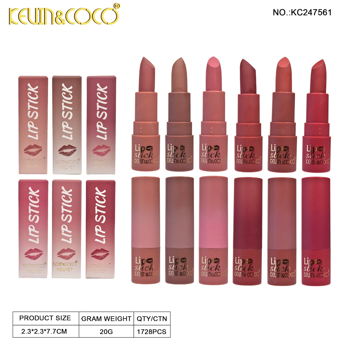 LABIAL EN BARRA KEVIN&COCO REF:KC247561