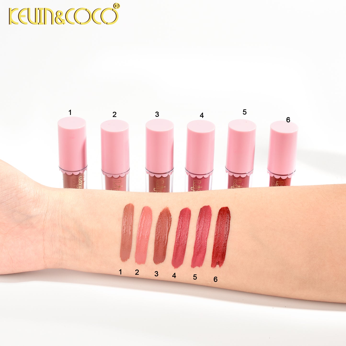 KIT LABIAL LIQUIDO*6 KEVIN&COCO REF:KC247585