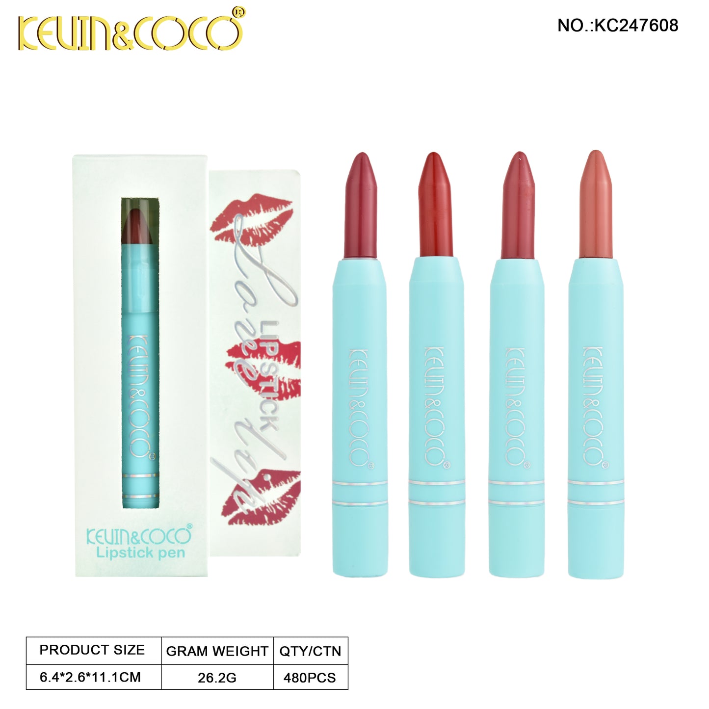 LAPIZ LABIAL EN BARRA KEVIN&COCO REF:KC247608