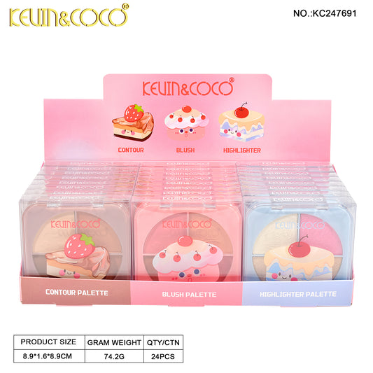 PALETA DE MAQUILLAJE KEVIN&COCO REF:KC247691