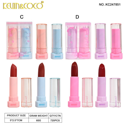 KIT DUO LABIAL EN BARRA KEVIN&COCO REF:KC247851