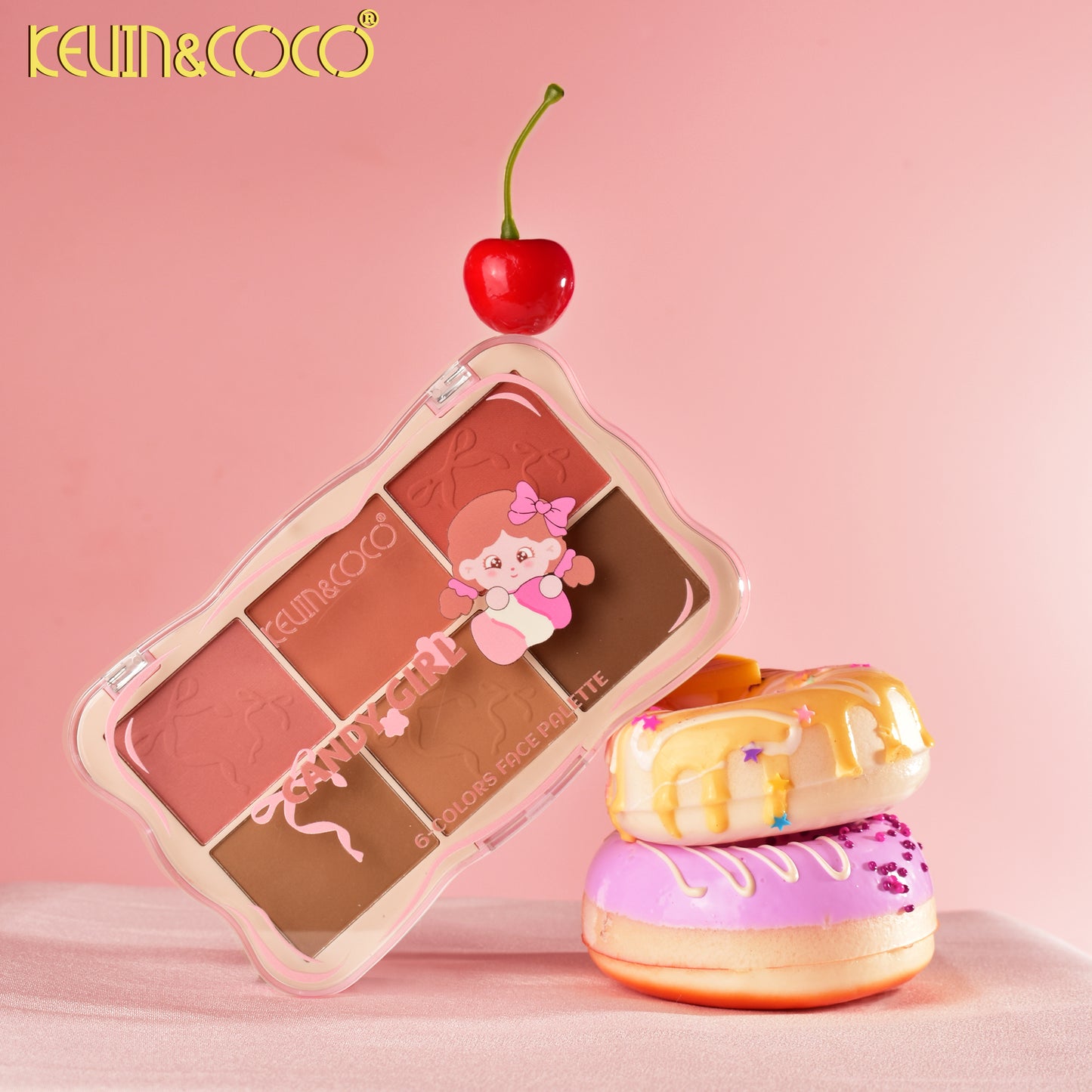 Paleta de Rubores 6 Colores – Kevin & Coco REF:KC247912