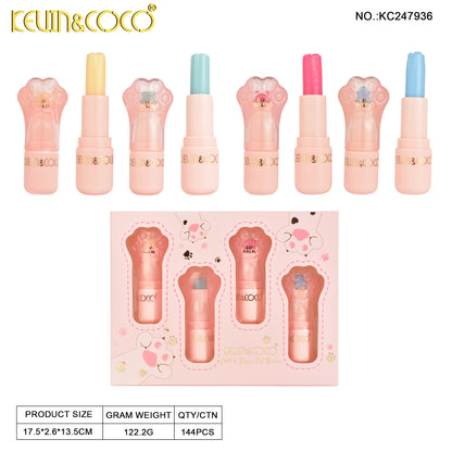 KIT LABIAL EN BARRA PATITA DE GATO KEVIN&COCO REF:KC247936