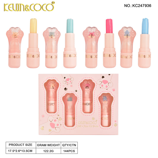 KIT LABIAL EN BARRA PATITA DE GATO KEVIN&COCO REF:KC247936