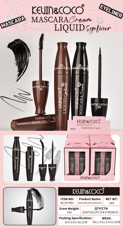 PESTANINA/ DELINEADOR DE OJOS NEGRO REF:KC247943