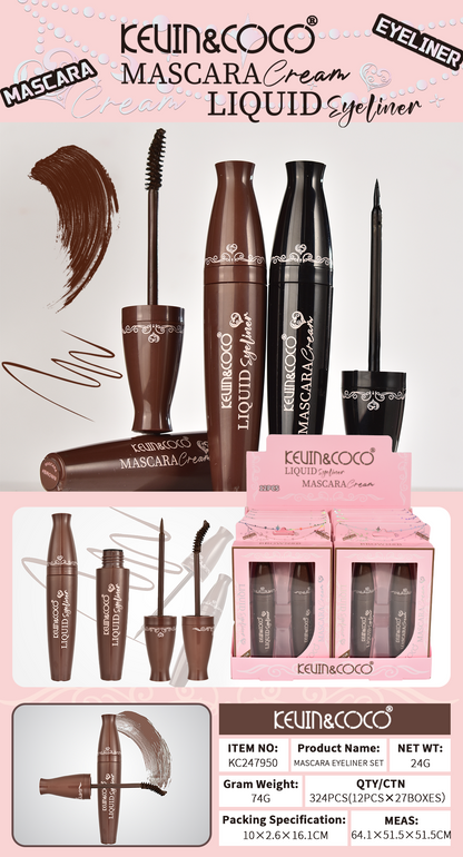 PESTANINA/ DELINEADOR DE OJOS CAFE REF:KC247950