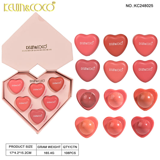 KIT RUBOR EN CREMA*6 KEVIN&COCO REF:KC248025