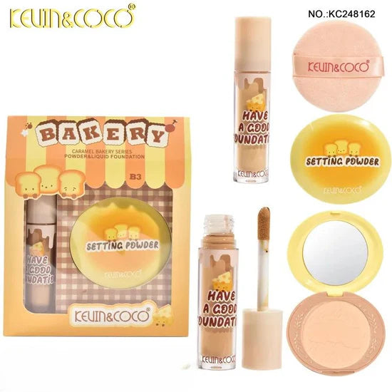 KIT DE CORRECTOR Y POLVO KEVIN&COCO REF:KC248124