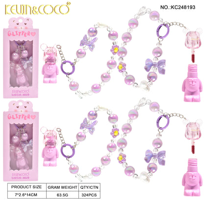 Brillo Labial con Collar de Perlas KEVIN&COCO REF:KC248193