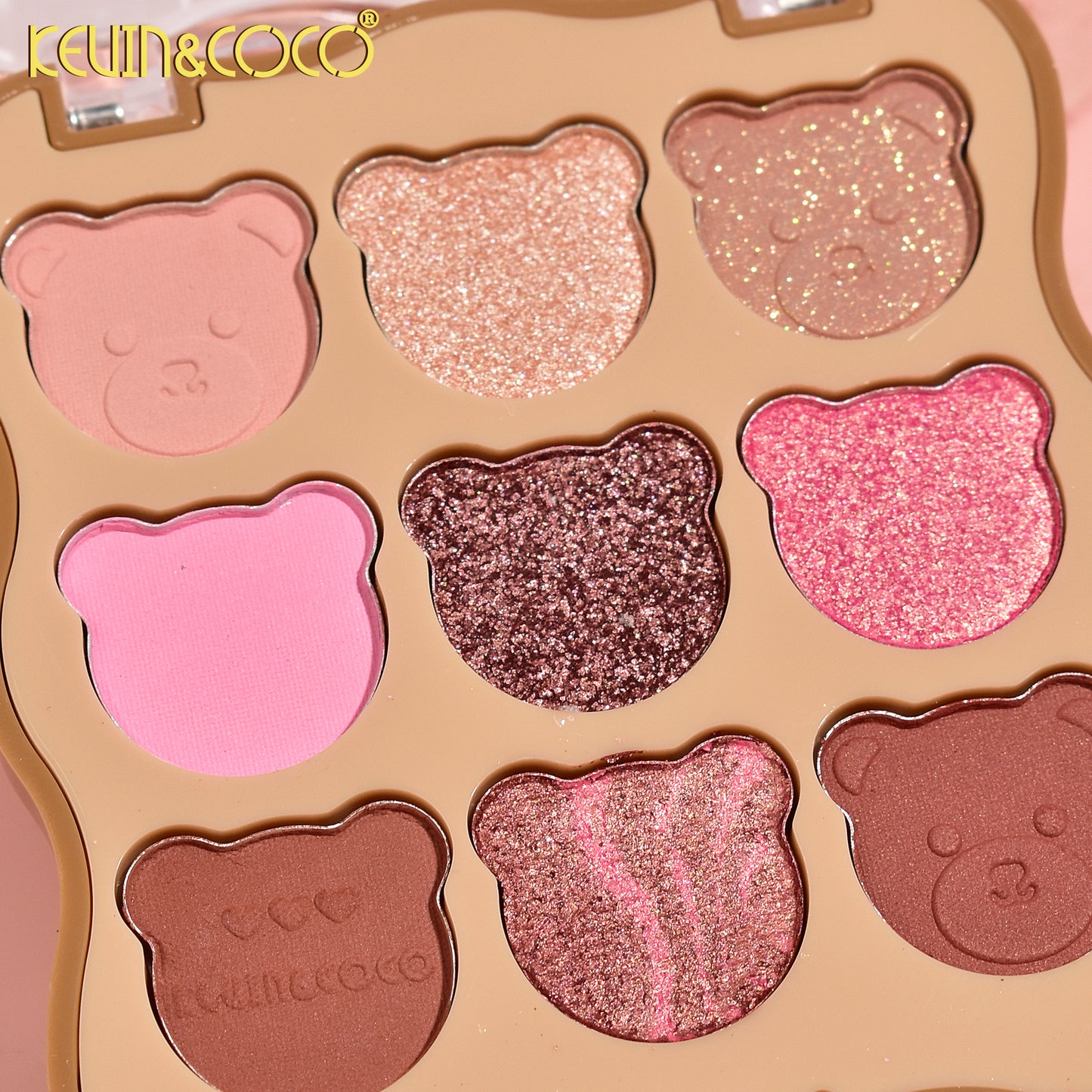 SOMBRA DE OJOS 9 COLORES OSITO KEVIN&COCO REF:KC248308