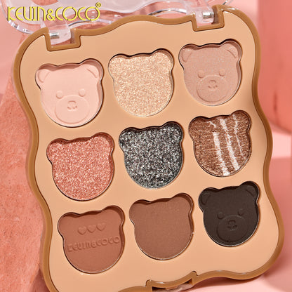 SOMBRA DE OJOS 9 COLORES OSITO KEVIN&COCO REF:KC248308