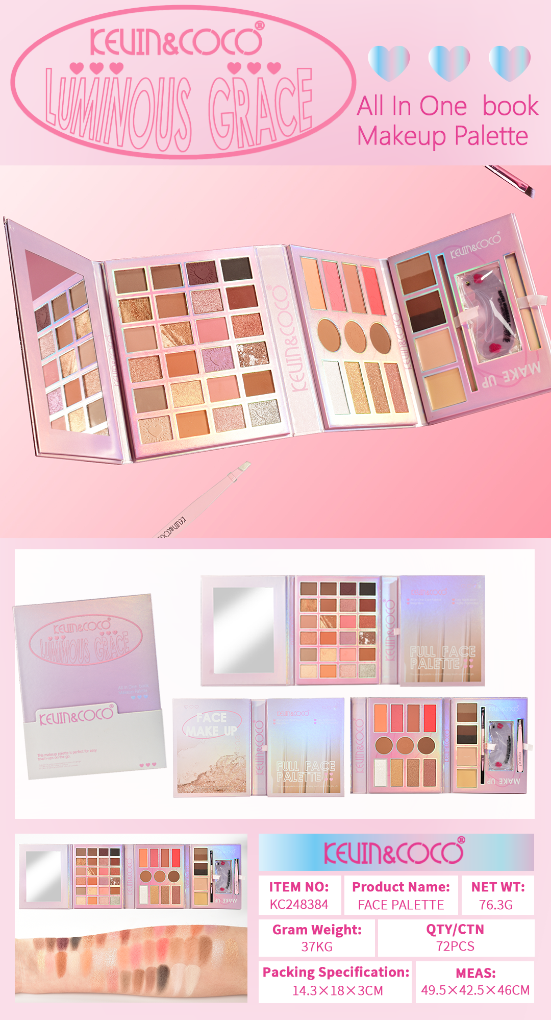 KIT DE MAQUILLAJE REF:KC248384