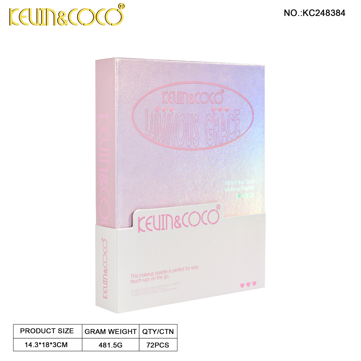 KIT DE MAQUILLAJE REF:KC248384