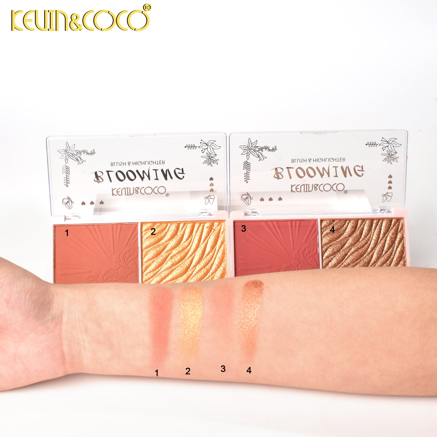 KIT ILUMINADOR Y RUBOR KEVIN&COCO REF:KC248513