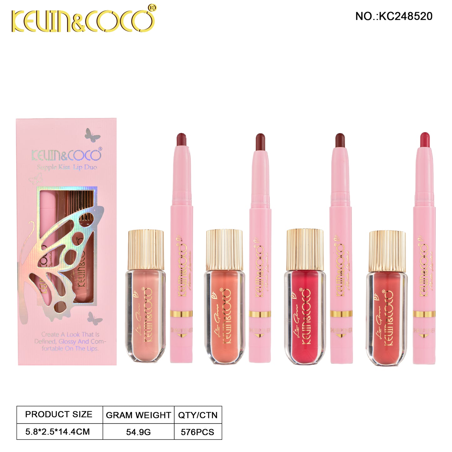 Kit Labial Duo KEVIN&COCO REF:KC248520